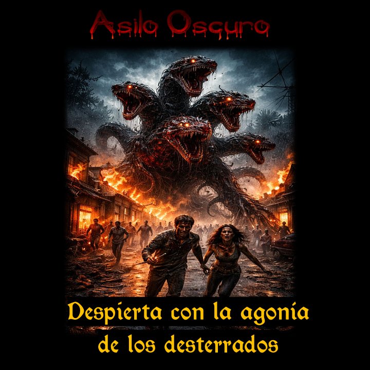 AsiloOscuro's tweet image. En medio de la convulsión, una figura emerge desde el #AsiloOscuro 
1. Escribe un #poema o #microcuento con la frase de la imagen sin modificarla.
2. Ponle un nombre a la criatura.
3. Describe la agonía.
4. Responde, RT y usa #AsiloOscuro