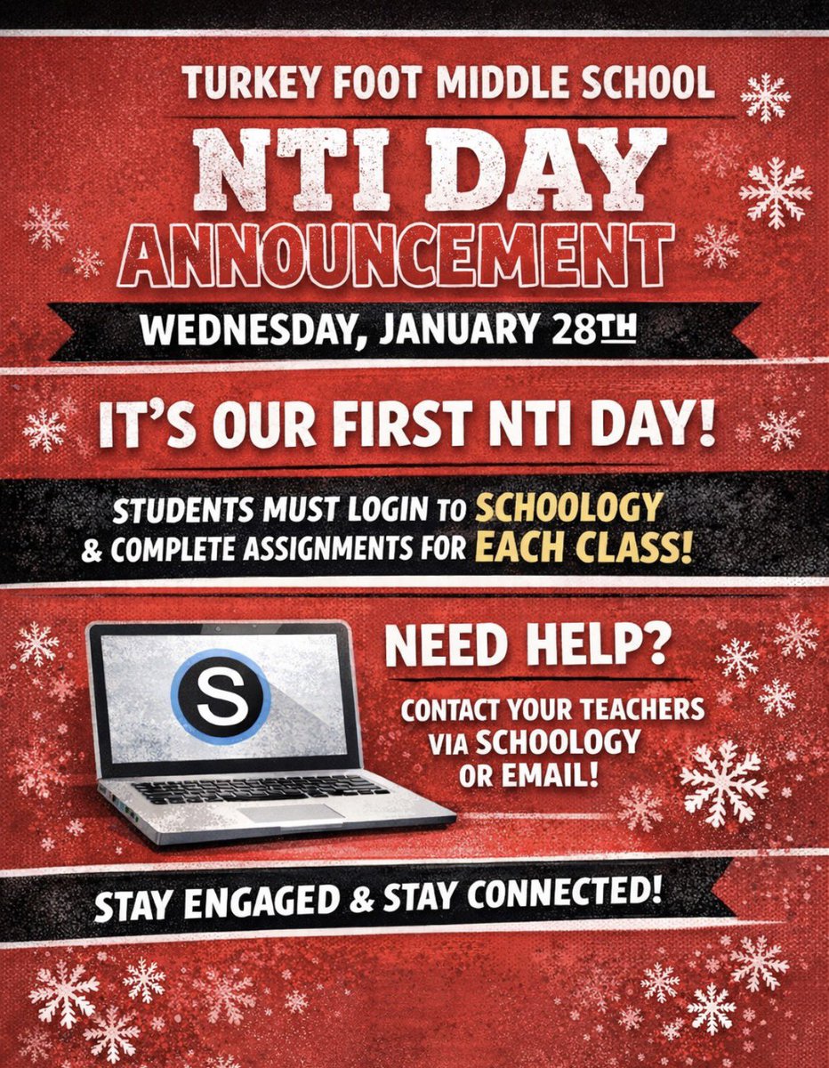 Turkey Foot Middle School tweet media