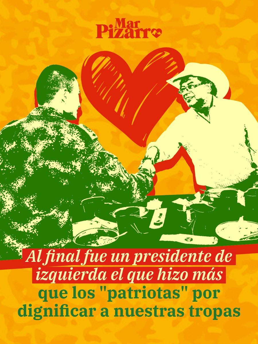 A finales de este mes, los auxiliares de Policía recibirán un aumento del 45,9 % en su bonificación y los soldados regulares empezarán a recibir un salario mínimo. Dijeron que debilitaríamos la Fuerza Pública; la estamos dignificando. #SalarioVitalDigno