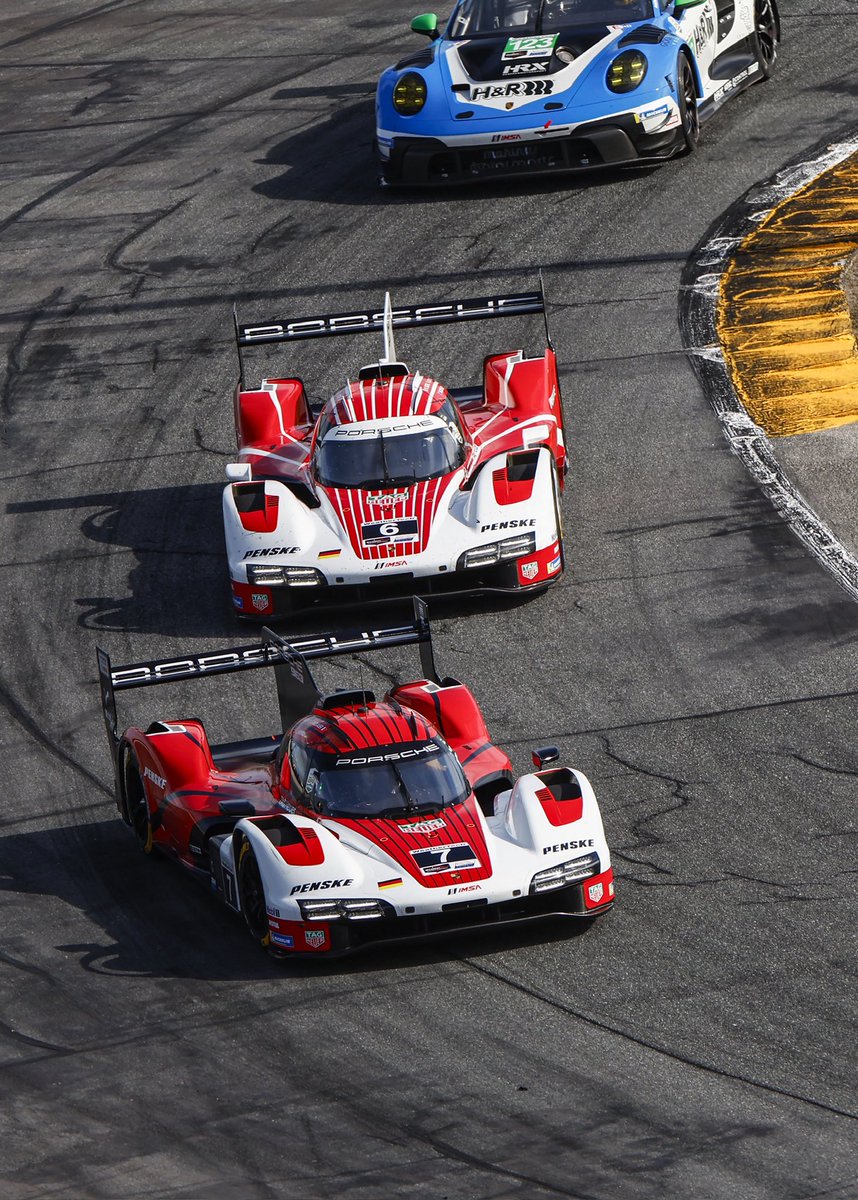 Tough fought <a href="/Rolex24Hours/">Rolex 24 Hours</a> for us in car 6 🎈 Always running at the front, but damage from early on made it tough at times… Followed by a difficult last hour or two! Thanks <a href="/VanthoorLaurens/">Laurens Vanthoor</a> &amp; <a href="/kevinestre/">kevin estre</a> for the effort! Congrats <a href="/PorscheRaces/">Porsche Motorsport</a> X <a href="/Team_Penske/">Team Penske</a> &amp; car 7 #TeamPorsche