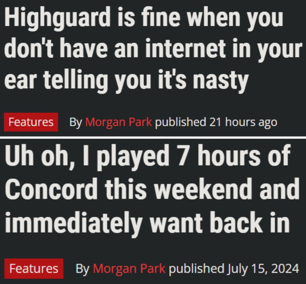 _Hero_Hei_'s tweet image. The same corpos who shilled for Concord are now shilling for Highguard who could have seen that coming 🤣🤣