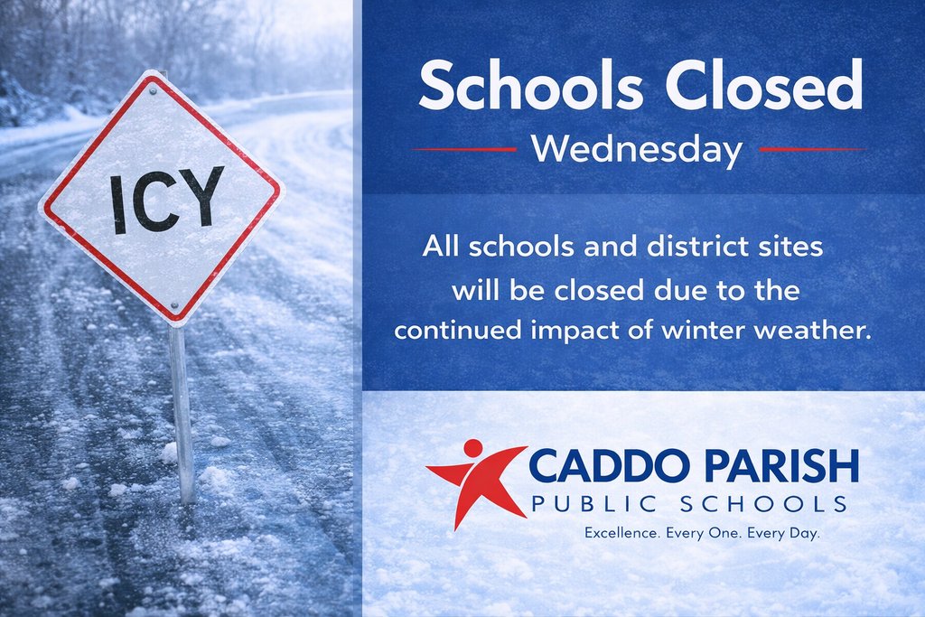 Caddo Parish Public Schools tweet media