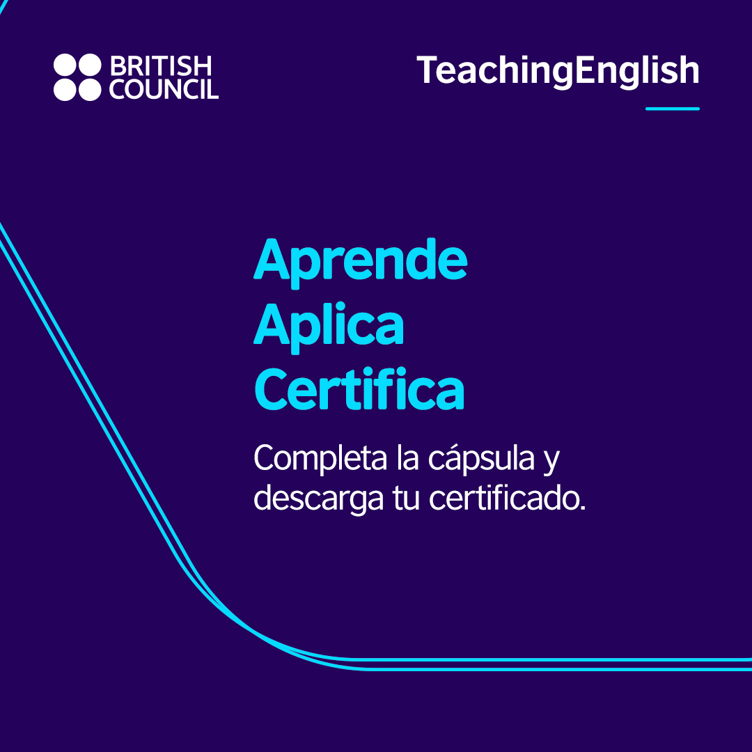 Enseñar inglés hoy implica muchos retos, pero no tienes que enfrentarlos solo.
Este video presenta soluciones prácticas para reducir la carga docente sin perder impacto en el aprendizaje.

Descarga el certificado al finalizar. 
americas.britishcouncil.org/es/programas/t…