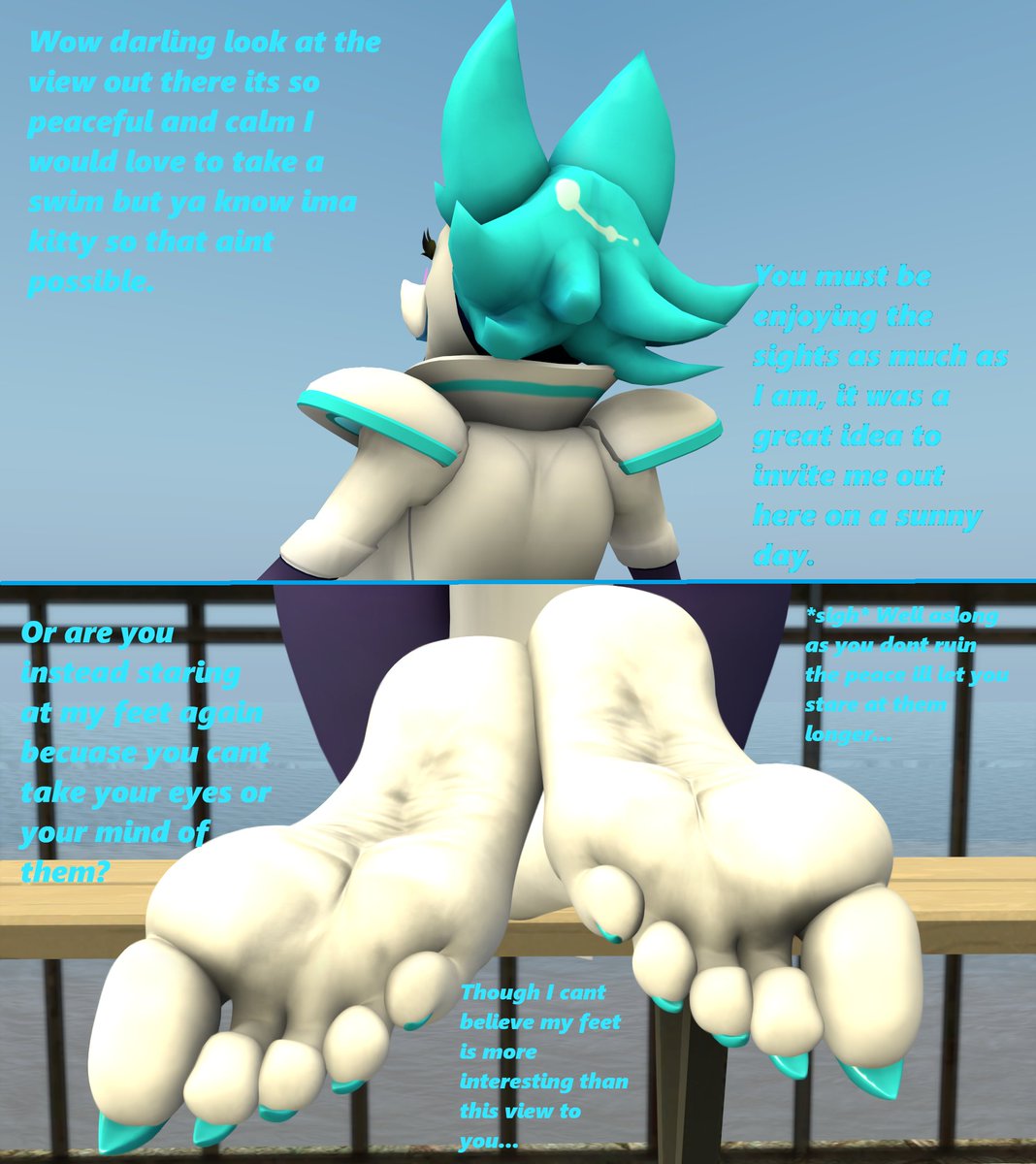 Sorry Tasque Manager Your Teasy Feet Are Just Too Distracting For That View