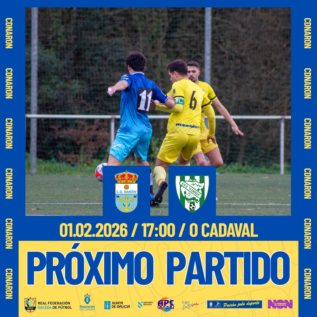 CDNaron's tweet image. 🤛🏼 Primeiro da segunda volta en #OCadaval 

¡Queremos seguir sumando!