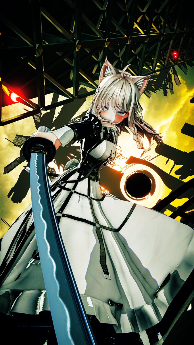 ワールド名: 終末世界とバースデイ
作者: Zamieru さん

＃VRChat ＃Shinano3D #Syalls_Atelier