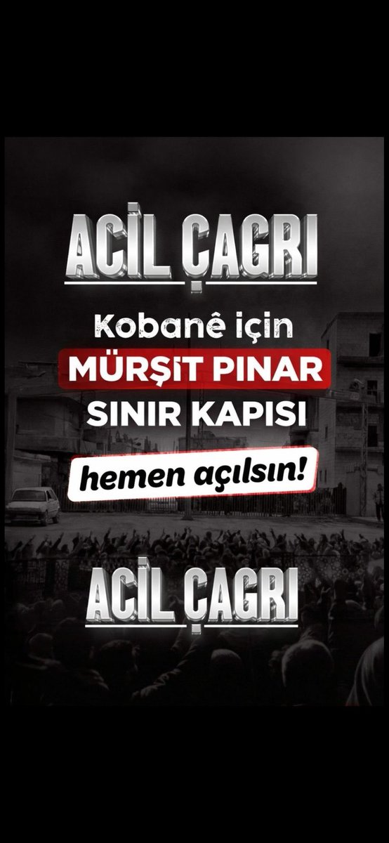 sidar_smr's tweet photo. #HumanitarianCorridor4Kobane 
#DefendRojava https://t.co/GYoPPtm330