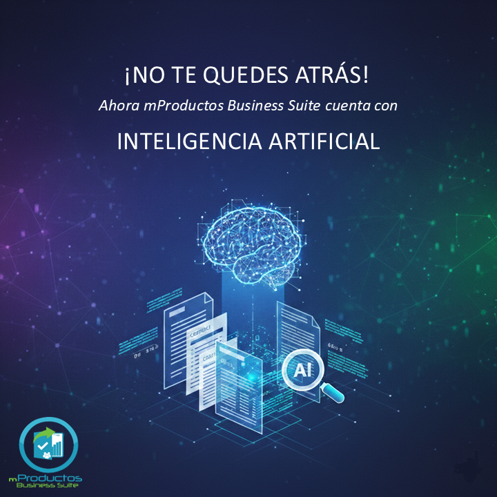 No te quedes atrás, ahora mProductos Business Suite cuenta con inteligencia artificial para extraer información de cualquier tipo de documento.
Contáctanos, y te ayudamos con nuestra solución.
#gestiondocumental #transformaciondigital #digitalizacion #eficiencia #IA