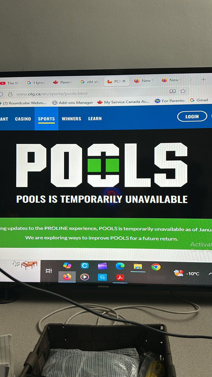 PROPICKNICK's tweet photo. Pools are no longer available in Ontario. As of today. January 27th 2026.  Follow me for a new option launching soon. https://t.co/Idy4eDWmFG