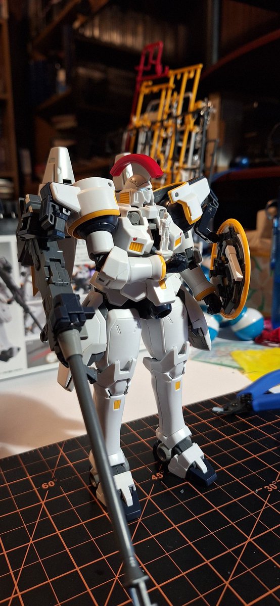 WillPhanto1's tweet photo. Built OZ-00MS Tallgeese (EW ver.), 1/100 scale. https://t.co/nWSvX4CAE3