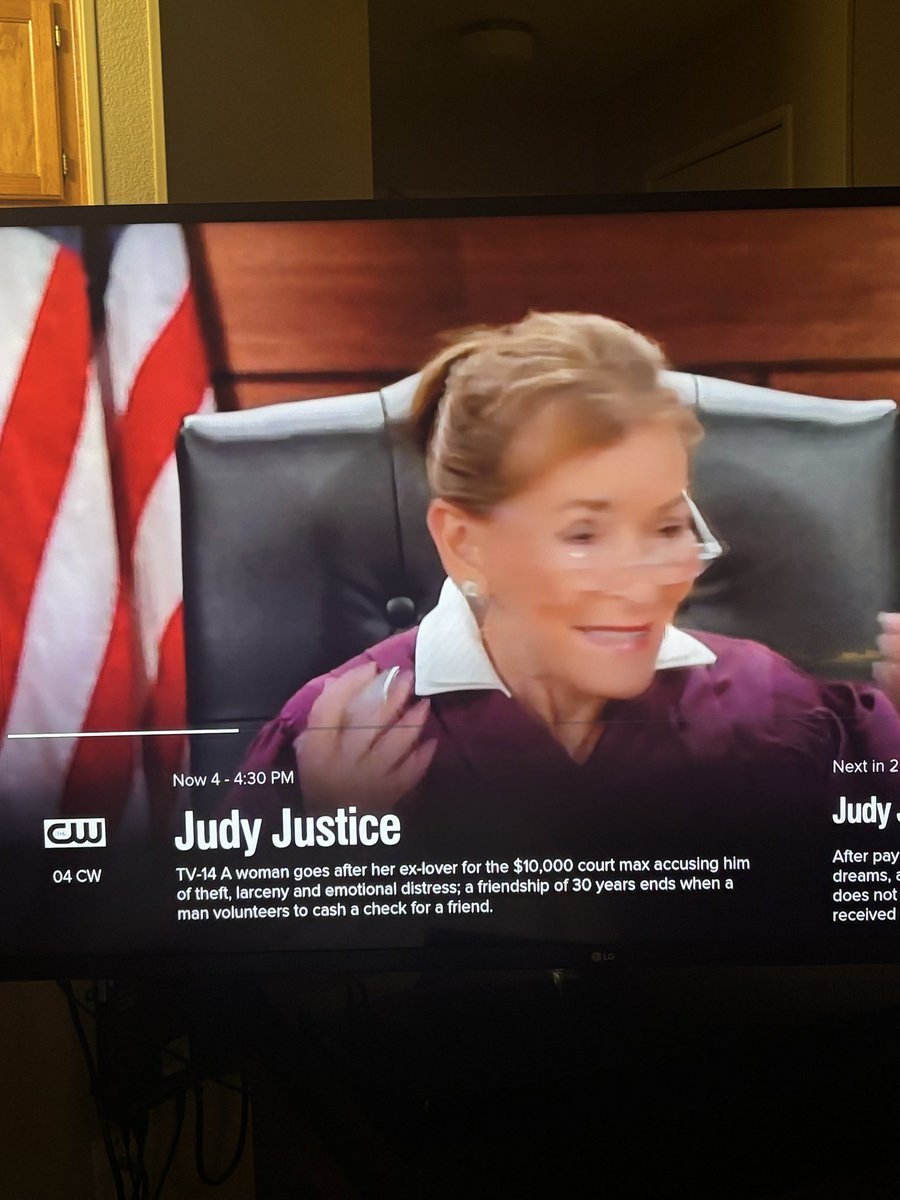 why is the actual show of Judge judy named Judy Justice???? Am i the only one who knew this