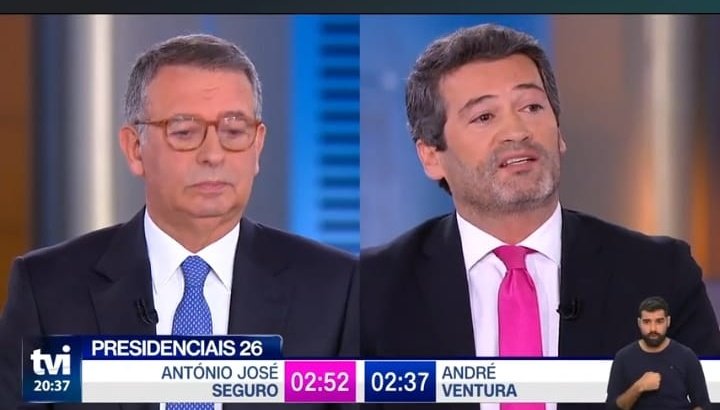 A ouvir este debate presidencial e a pensar como foi possível ao espaço não socialista  estar ausente de uma candidatura vitoriosa nesta 2 volta. André Ventura,  decididamente, não tem postura presidencial,  nem é o líder da direita portuguesa.  António José Seguro,  por