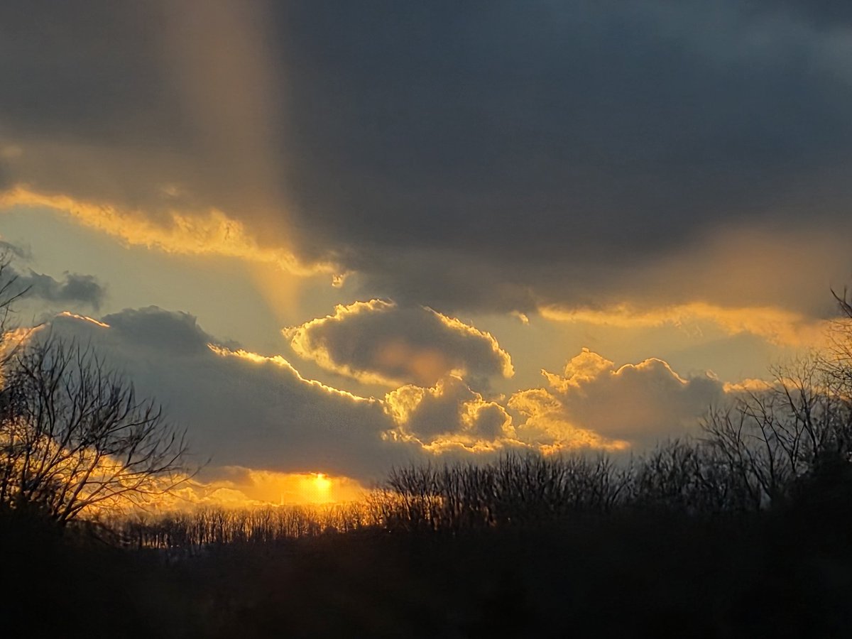 Sunset in the hills