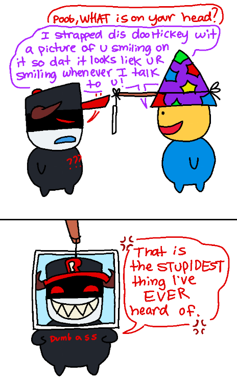 poob is kind of genius 
#regretevator