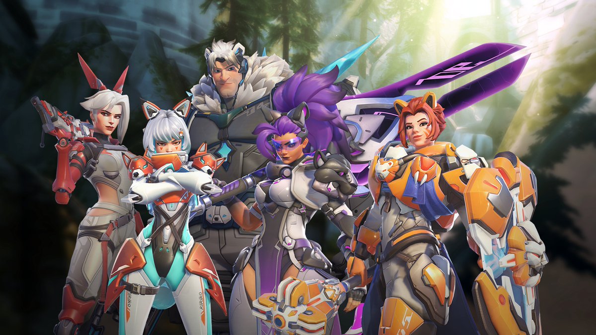 Overwatch2_NEWS's tweet photo. 【1月21日】ショップ更新内容まとめ 

キリコの新スキンが2つも登場🦊
久々の大型更新が実施

■エグゾ・アニマル
・キリコ
・ブリ
・アッシュ
・ハザード
・ヴェンデッタ

■神シリーズ
・キリコ
・ゲンジ

詳細👉https://t.co/o9QJm0fs3a https://t.co/2rYS3hPQbU