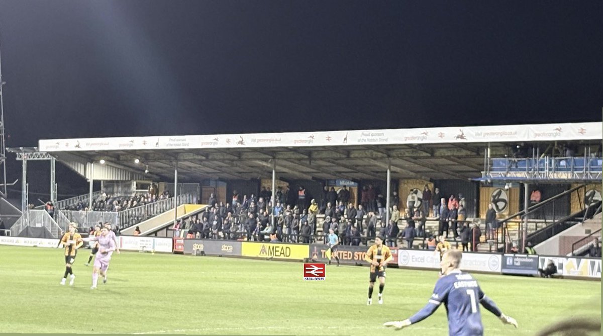 footyawayday's tweet image. 168 Shrewsbury Town fans at Cambridge tonight

#salop #cufc