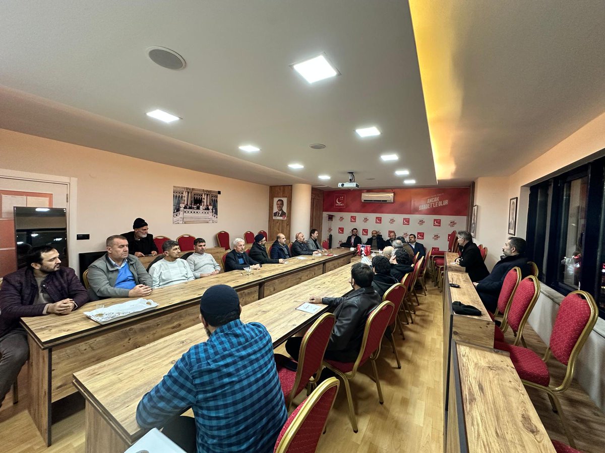 SaadetEsenyurt's tweet image. Haftalık Olağan İlçe Yönetim Kurulu toplantımızı gerçekleştirdik.

#İnanç
#Azim
#Kararlılıkla
#SaadetBurada