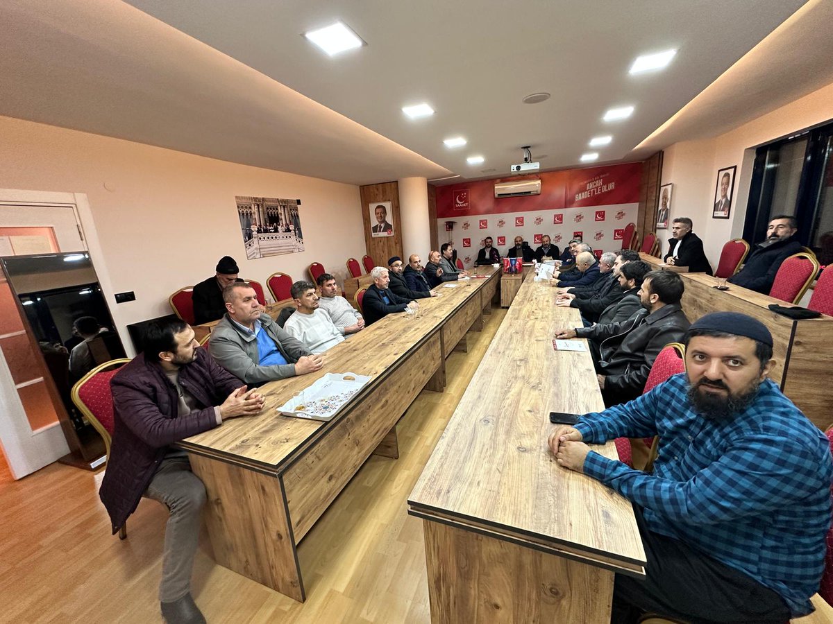 SaadetEsenyurt's tweet image. Haftalık Olağan İlçe Yönetim Kurulu toplantımızı gerçekleştirdik.

#İnanç
#Azim
#Kararlılıkla
#SaadetBurada