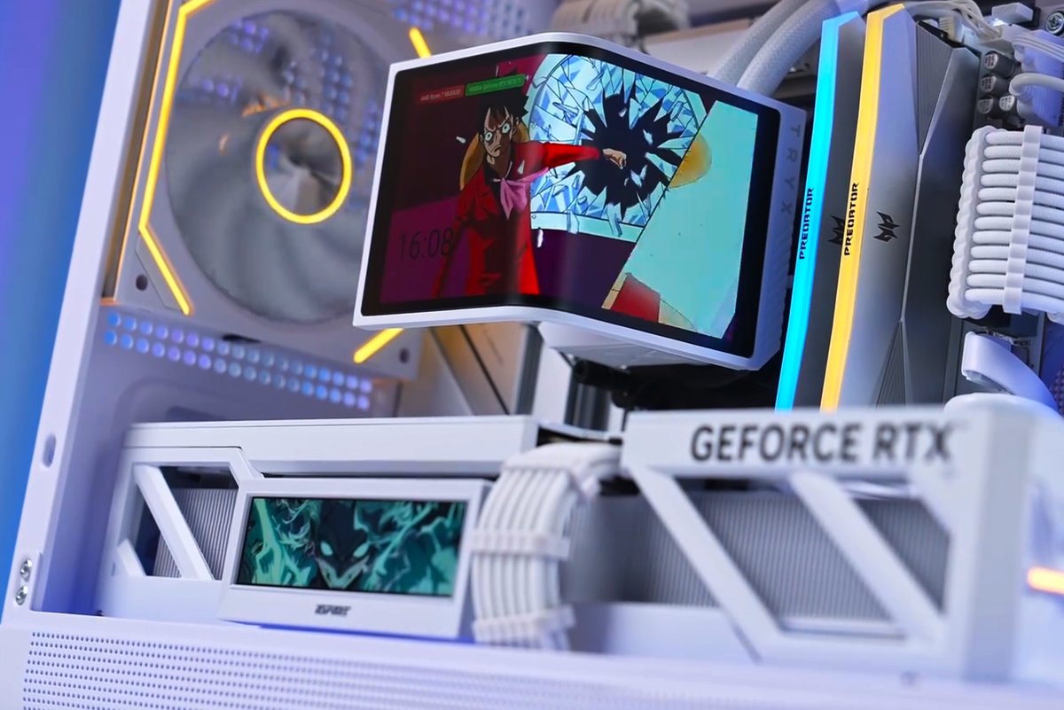 XPCMTeam's tweet photo. White X-GAMERX Phantom Wing PC Build by 我是机叔

#pcbuild #pcsetup #pcmodding #gamingpc #custompc #xpcm #colorful #GamingPCBuilds #PCBuilding #GamingPC #GamingLife #GamingLifestyle #GamingMadeCOLORFUL #COLORFULTechnology https://t.co/L103AAkeAU