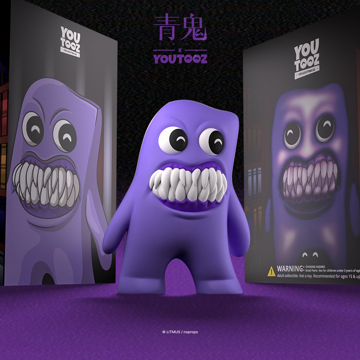 can you really trust those around you? 👀

the brand new <a href="/aooni_official/">【公式】青鬼シリーズ</a> figure collection releases on jan 30th at 3pm est 👋