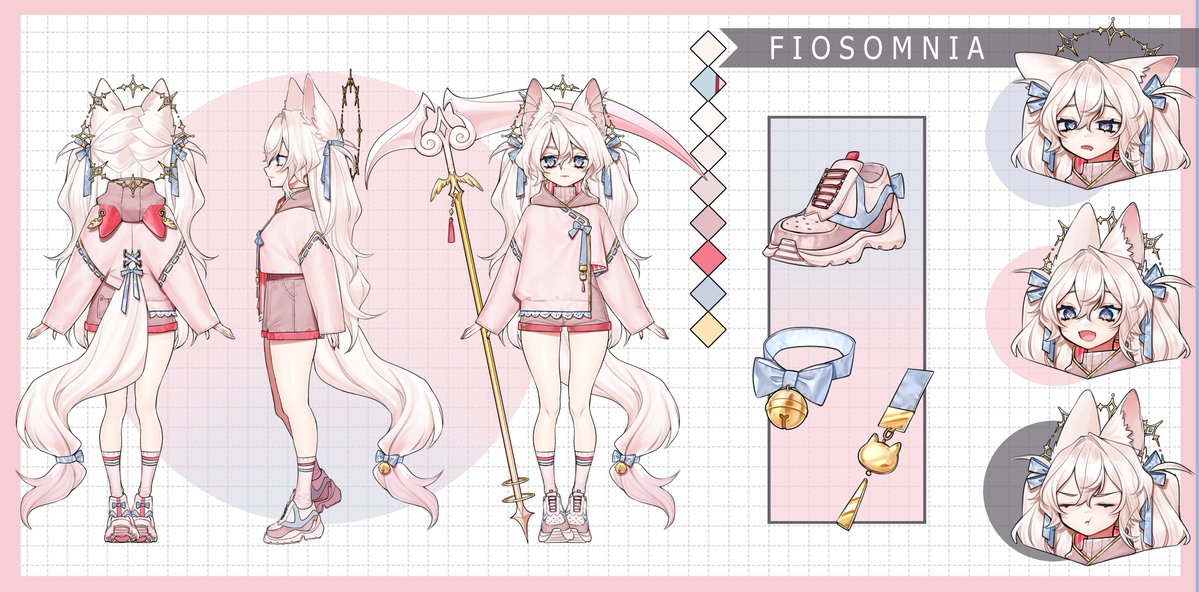 fiosomnia's tweet image. Don't mind me, just a sleepy cat wandering through...
Oh, my name? You can call me Fio~

General: #Fiosomnia
Community: #Insomnyas
Art: #FiosomniArt
Clips: #FioClips

✧ Reference Sheet ✧