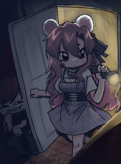 moments before getting jumpscared #Phasmophobia 
(<a href="/AlbertsStuff/">Gilbert</a> <a href="/PolarCubYT/">dani 🐻‍❄️🌸</a>)