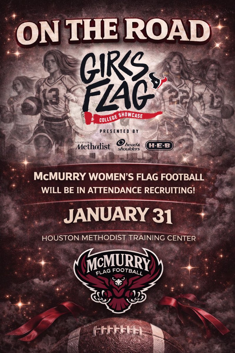 McMurry University Women’s Flag Football tweet media