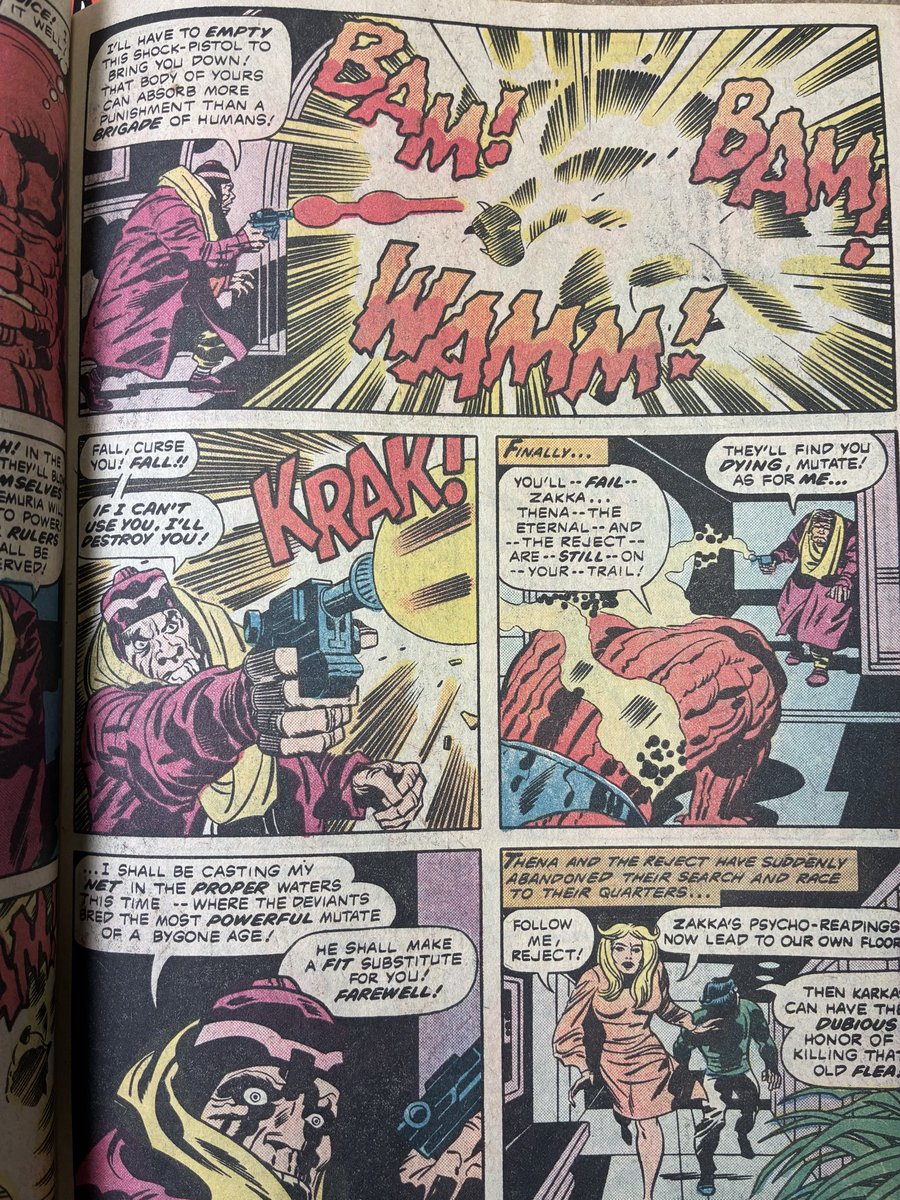 GDComics's tweet photo. Eternals Annual 1 (VF-) 1st app Tutinax and Zakka Jack Kirby 1977 Marvel Comics

ON AUCTION NOW!

https://t.co/EzVfaOAq19

ANNUAL ANNUAL SALE

https://t.co/HXfb19d3iZ https://t.co/lDz1yGjklu
