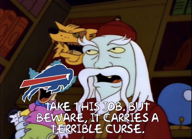 Simpsons NFL tweet media