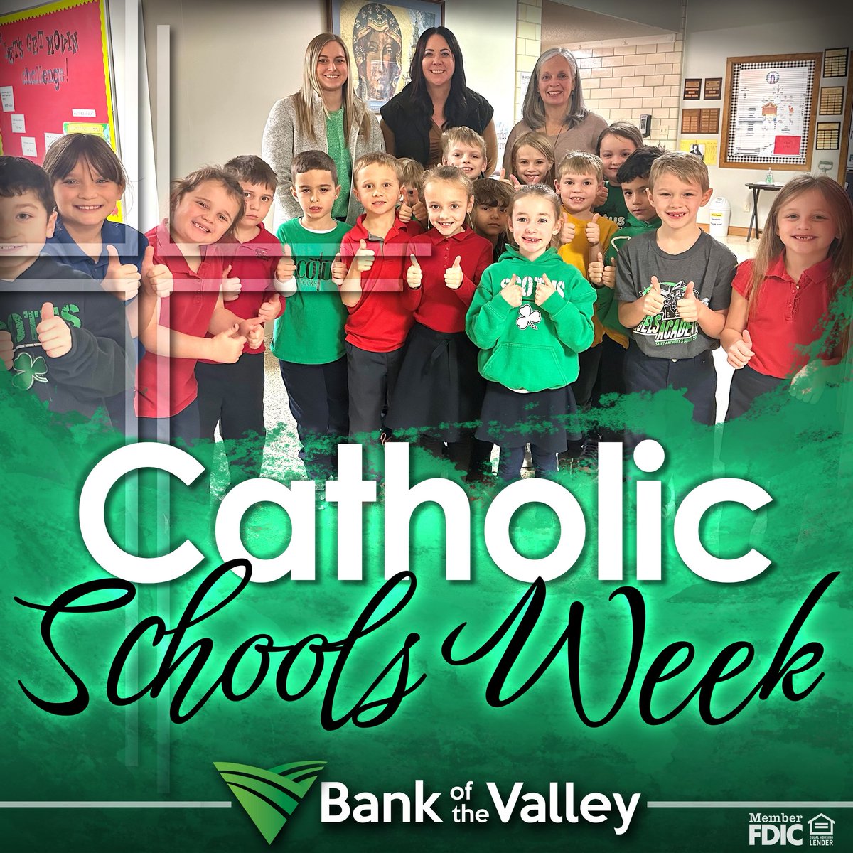 We wish a very Happy Catholic Schools Week to all teachers, students, and Catholic school communities!