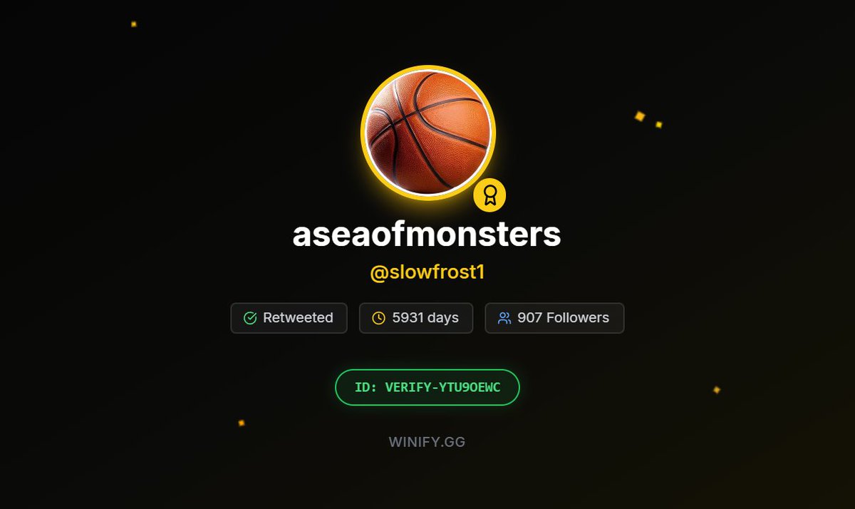 🎉 Congratulations on winning the 50$ bonus giveaway! 🏆 @slowfrost1 (Code:  VERIFY-YTU9OEWC) Dm me with all information within 24 hours: -Your steam  tradelink and ltc addy -Your tweet link where you posted