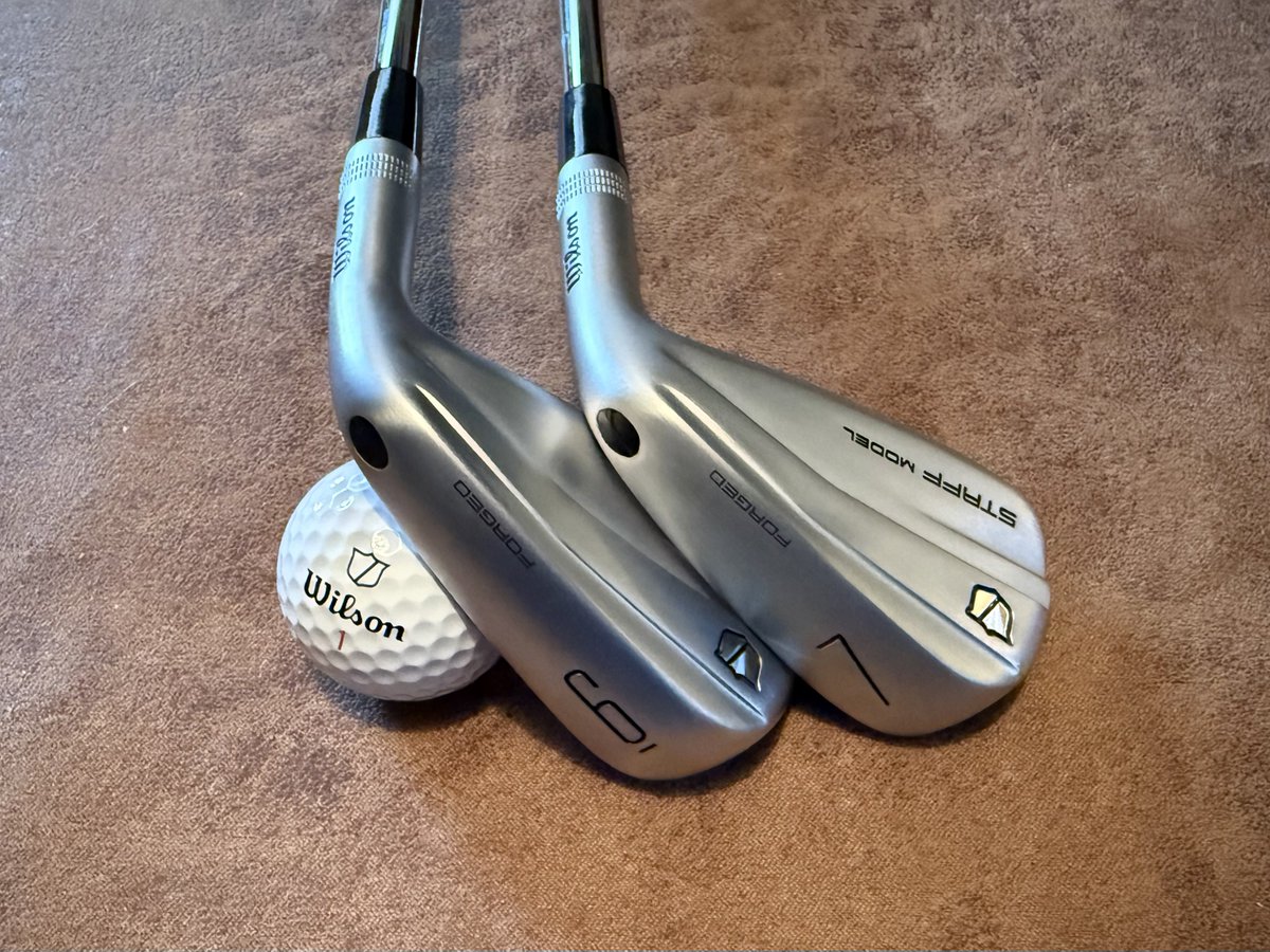 Precision You Command, Feel You Trust, Forgiveness You Appreciate

The new Wilson Staff Model Blade, Staff Model CB, and Staff Model XB are engineered to reward your best swings and rescue the rest.

And those XB? Think distance with manners.

First Look: pgapappas.blogspot.com/2026/01/wilson…