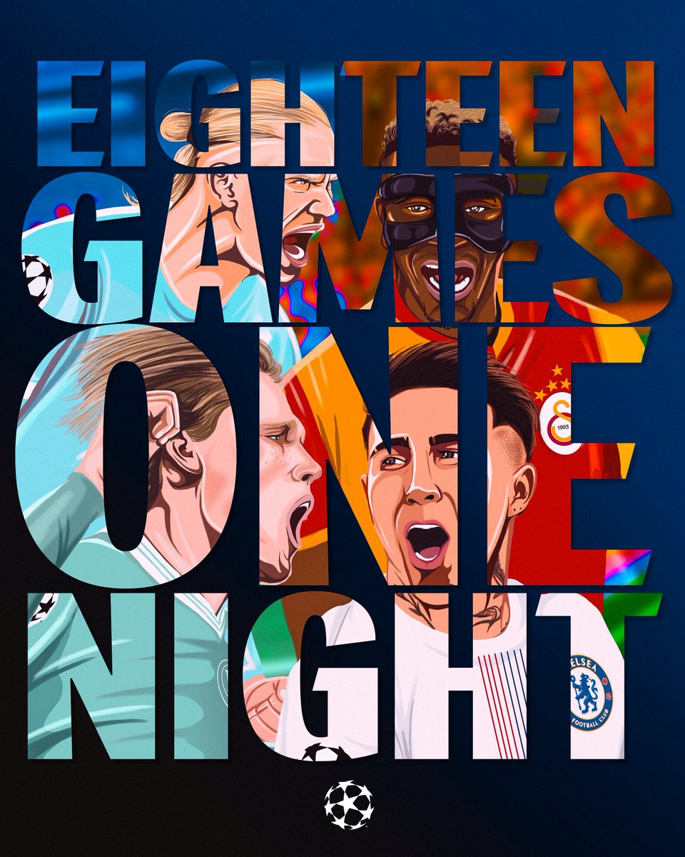 Champions League night 이미지