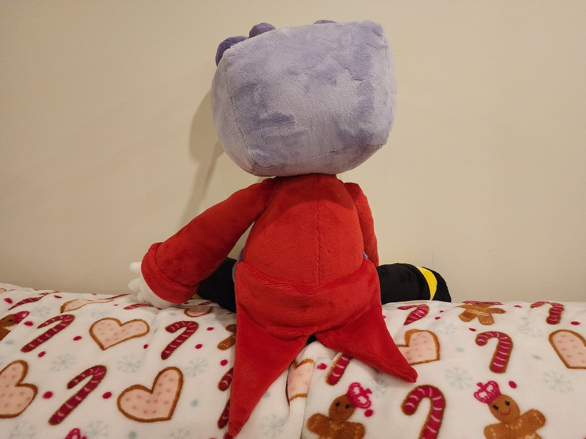 Harbingerplush's tweet photo. Mr tenna is done!!!
Open to remaking him or other commissions ♡
#tenna #DELTARUNE #tennadeltarune #customplush
#plushie https://t.co/5AZO9MzNs5