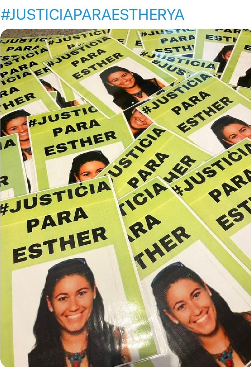 <a href="/Ineslodelaros/">Ines</a> 
#JusticiaParaEsther
#JUSTICIAPARAESTHERYA