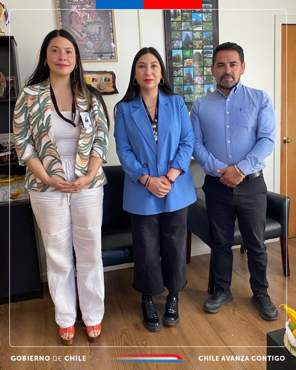 SernamEGBioBio's tweet photo. 🟣 La directora regional del SernamEG, Bárbara Monsalves Herrera, se reunió con el alcalde de Florida, Rodrigo Montero Cuevas, con el objetivo de trabajar de manera colaborativa tras el último femicidio ocurrido en la comuna. https://t.co/VSAL0mSErg