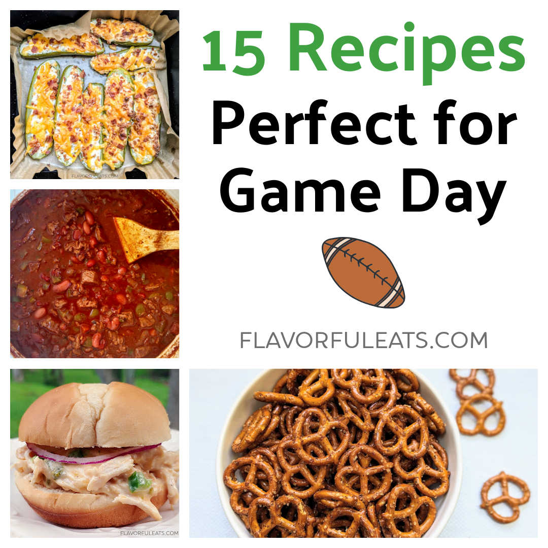 15 Recipes Perfect for Game Day! flavorfuleats.com/15-recipes-per… 
#appetizers #football #snacks #homecooking #superbowl #thebiggame #chili #wings #foodies