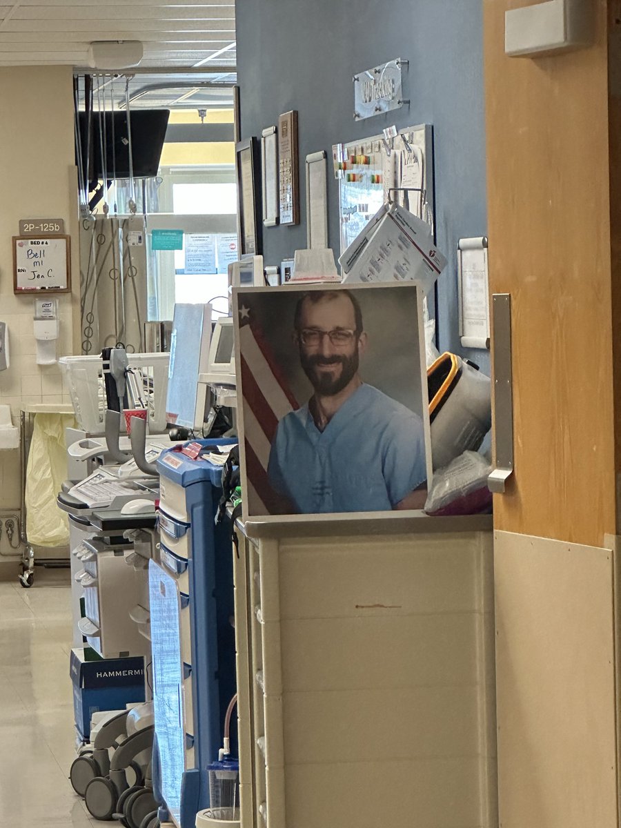 DAL12X12's tweet photo. @Ryanmatta This is Awesome. As a Navy veteran and retired veteran advocate who worked @ VAMC Minneapolis I went to the ICU yesterday to pay my respects. Alex is loved by all his coworkers. I had the privilege of communicating with his parents and I assured them that Alex won’t be forgotten https://t.co/8i8dnxgVye