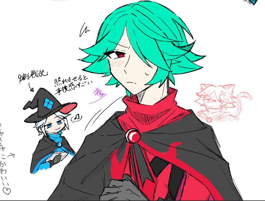 さかなさんの絵チャにお邪魔させて頂きました！！皆様絵が上手い