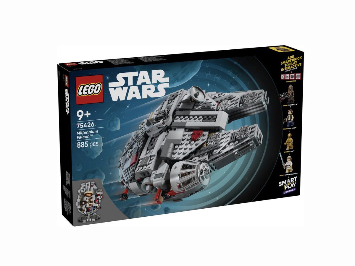 lukesoutpost's tweet image. LEGO has officially unveiled 5 more LEGO Smart Play Star Wars sets - launching on March 1st

• 75426 Millennium Falcon – US$99.99
• 75425 Mos Eisley Cantina – US$79.99
• 75424 AT-ST Endor Attack – US$49.99
• 75422 Yoda’s Hut and Jedi Training – US$69.99
• 75420 Luke’s…