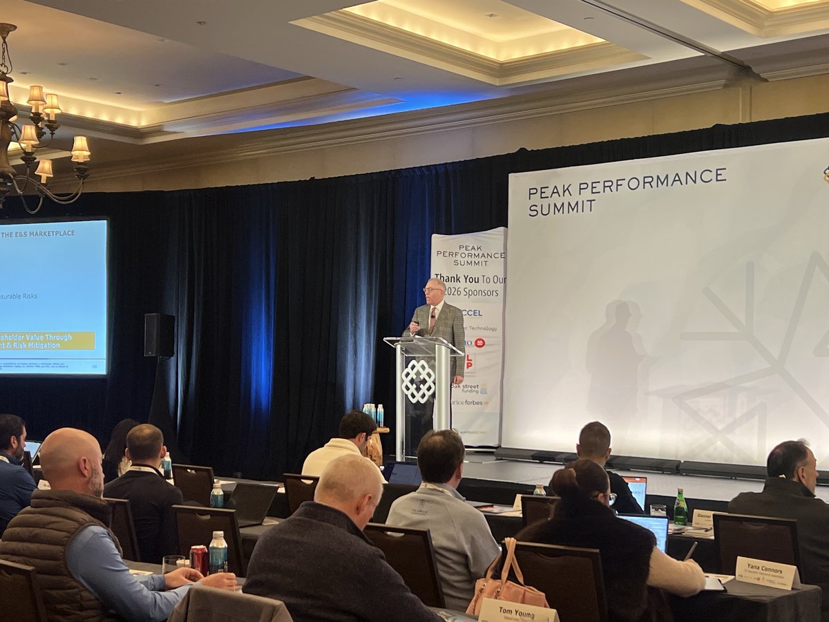 Gerard Vecchio, MarshBerry Managing Director &amp; Specialty Practice Co-Head, unpacked the forces shaping Excess &amp; Surplus market resilience at the 10th Annual MarshBerry Peak Performance Summit – from current market trends and reserving dynamics to capital flows and underwriting