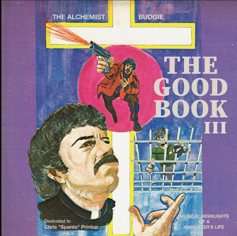 Alchemist_Fan's tweet image. Alchemist &amp;amp; Budgie’s The Good Book Vol. 3 cover ain’t random.
Inspired by Craig Marlatt – Holes In Time (1979).
Rare gospel-funk LP. Expensive. Hard to find.
Same bones, subtle tweaks.
Alc still digging deeper than most even for cover art. 🕯️
📀