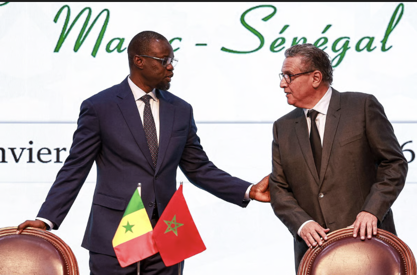 anawave's tweet photo. 1/2 Le #Sénégal et le #Maroc peuvent être à la pointe de l’intégration économique du continent africain en servant de moteur de la Zone de libre-échange continentale africaine #ZLECAf, a déclaré, mardi, le Premier ministre marocain @AzizAkhannouch.  
@SonkoOfficiel https://t.co/yRaYLBWvpQ