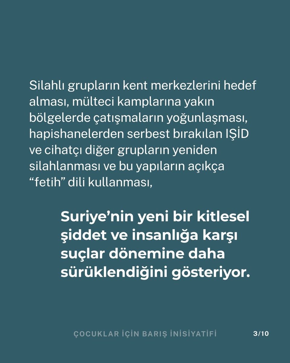Çocuklar İçin Barış İnisiyatifi tweet media