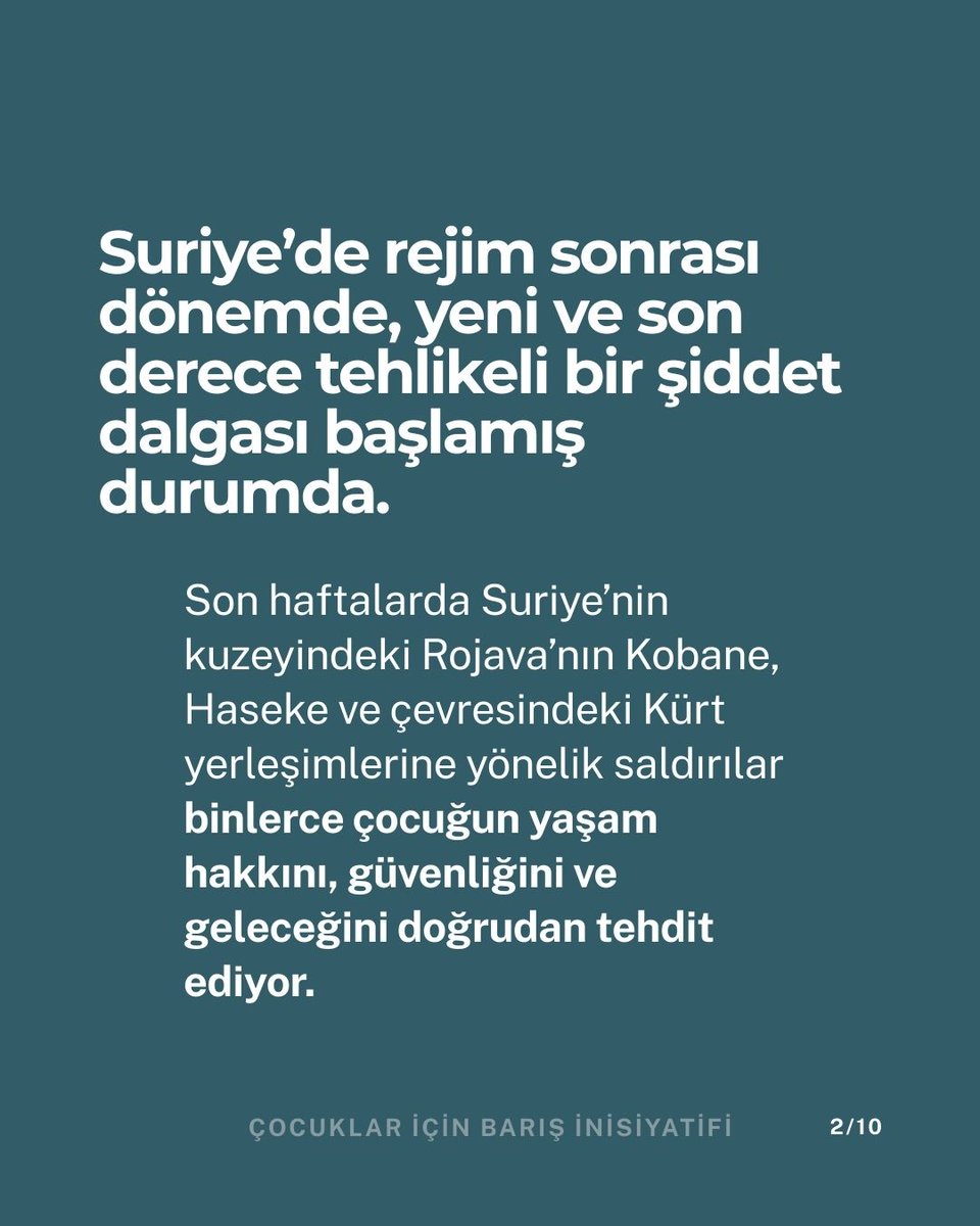Çocuklar İçin Barış İnisiyatifi tweet media