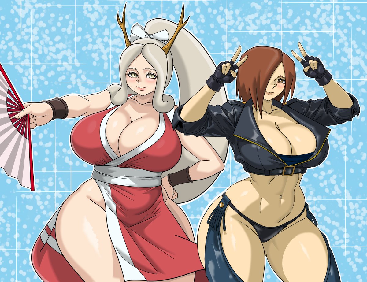 Lansseax y Shanalotte (Cosplay KOF)