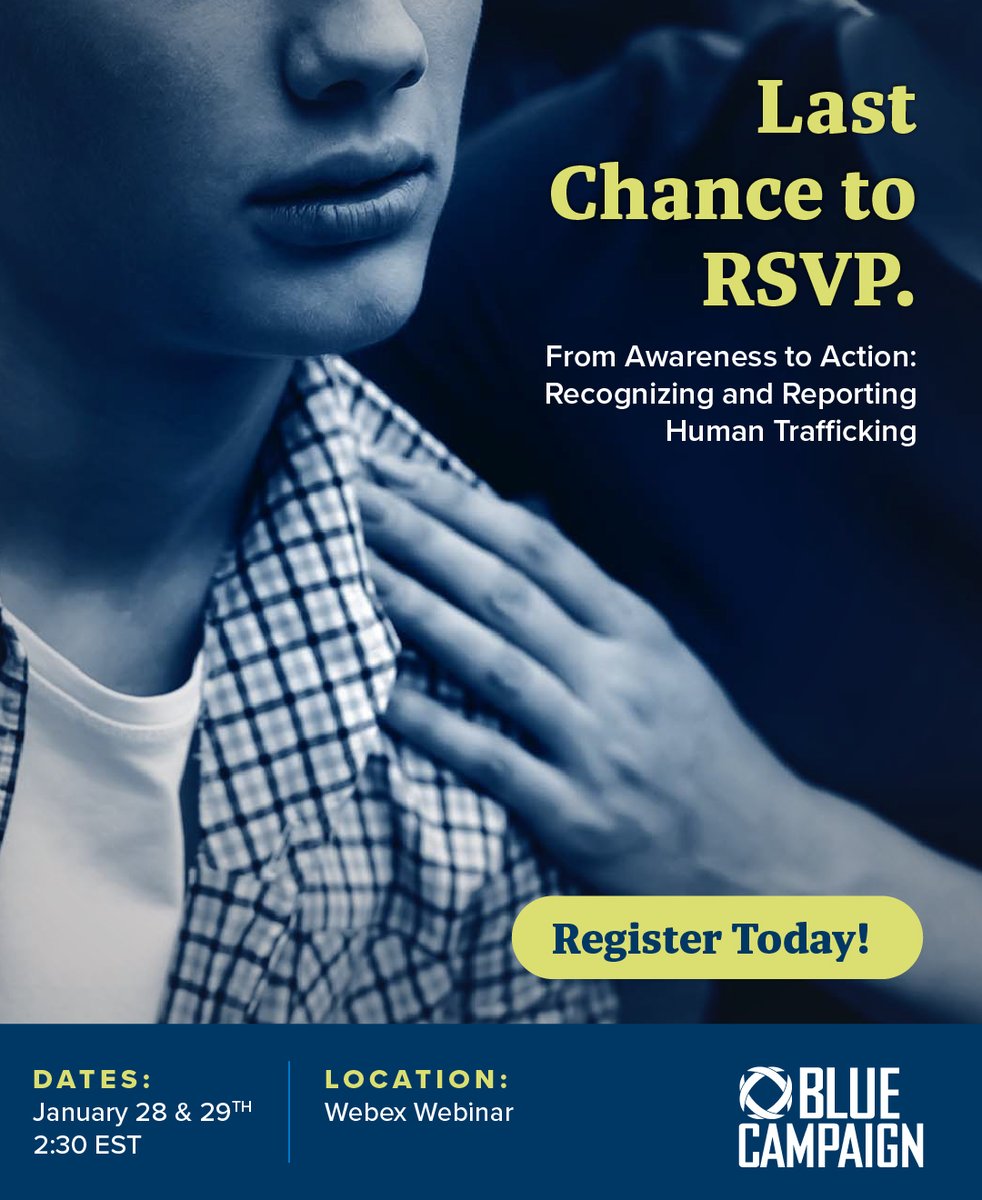 DHS Blue Campaign tweet media