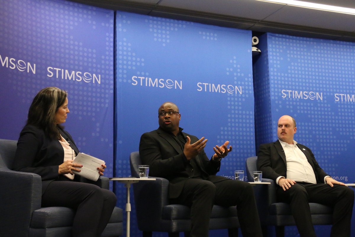 TroyVincentSr's tweet photo. Last week’s Stimson Center Fireside Chat brought together leaders in diplomacy and global athletics.

Together with @NFLPA and @realdondavis, we’re taking the first step in a Player-to-People pilot program for international outreach carried out by athletes.
https://t.co/sulYqlESQb