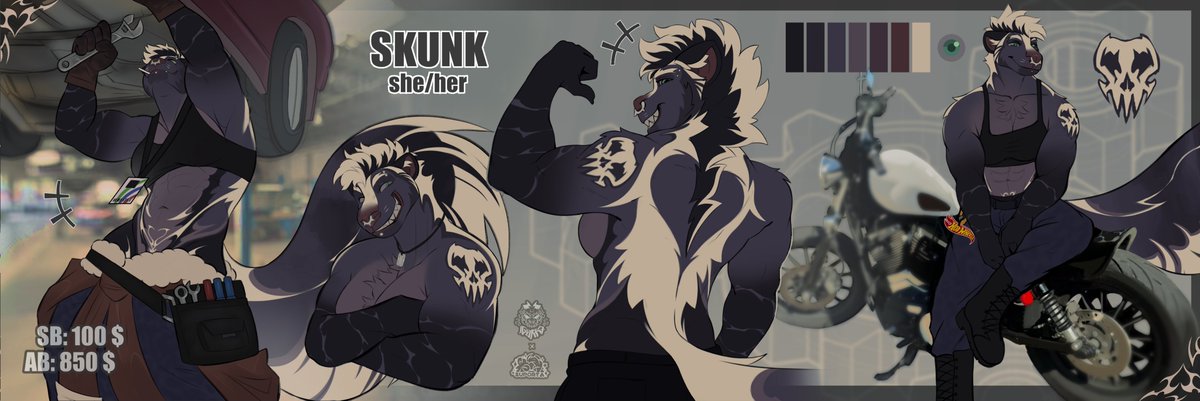 🦨 ! Skunk Butch !🦨
( +info below )