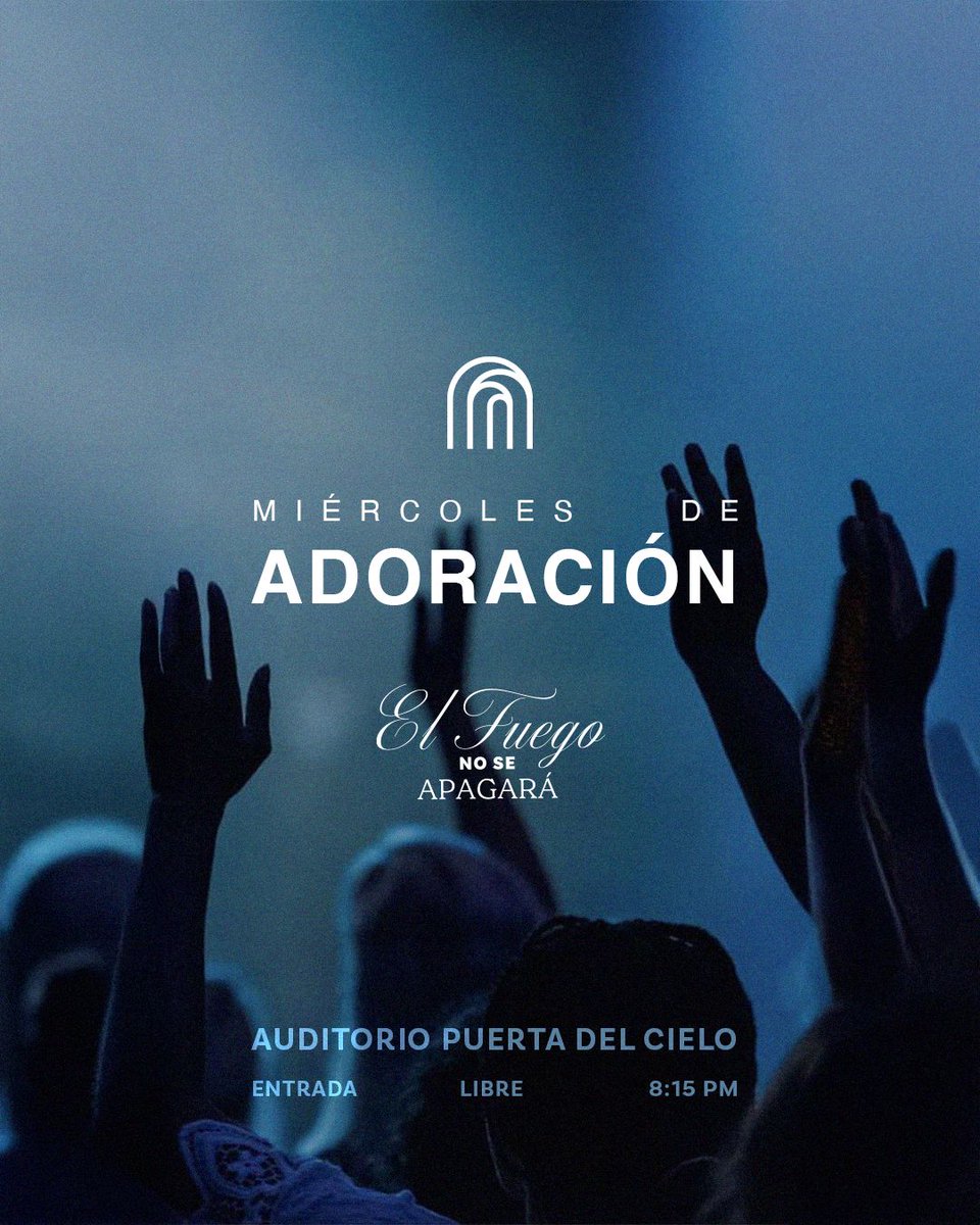 Cuando adoramos juntos, algo se enciende por dentro. Mañana nos reunimos para adorar. #SomosPuerta